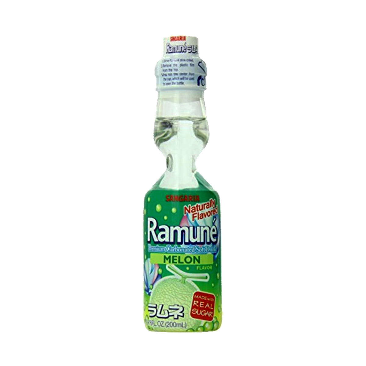 Sangaria Ramune Melon bottle